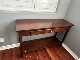 Console table with drawer