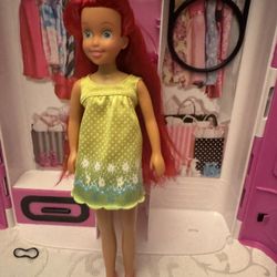 Little Mermaid 90’s Disney Doll Design 