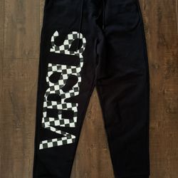 VERSUS BY VERSACE MENS JOGGER NEW BLACK SIZE MEDIUM 