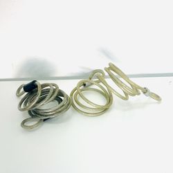 Coiled Steel Cables - Bike Locks 