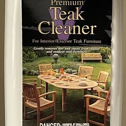 Premium Teak Brightener Ideal For All Fine Woods Interior Exterior Furniture