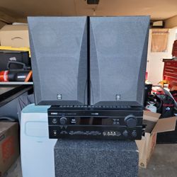Yamaha Amp And Speaker