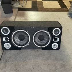 2 10” Speakers