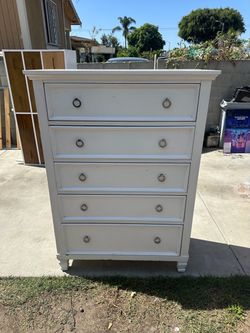 White living spaces dresser