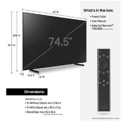 Samsung 75-Inch QLED Q60B Series 4K UHD