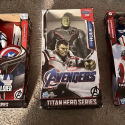 Captain America Toy Figure $15 -30 Ea. Must buy two for $ discount 💁🏻‍♂️ 🙆🏻‍♂️