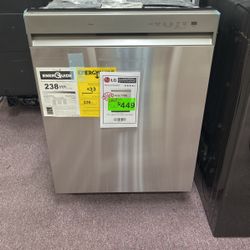 Dishwasher Stainless Steel New Open Box And 1 Year Warranty 