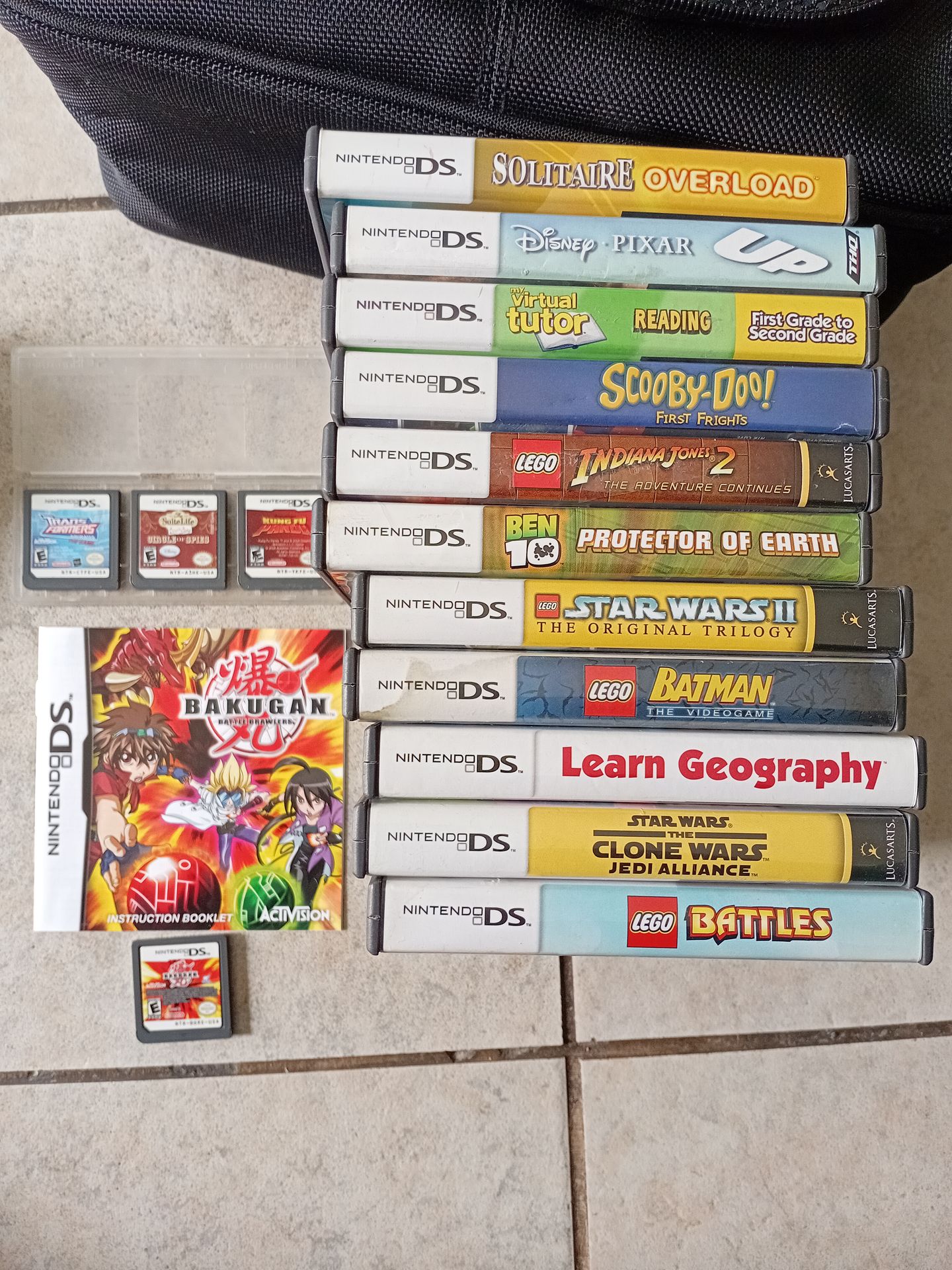 Nintendo DS games $5 each firm price