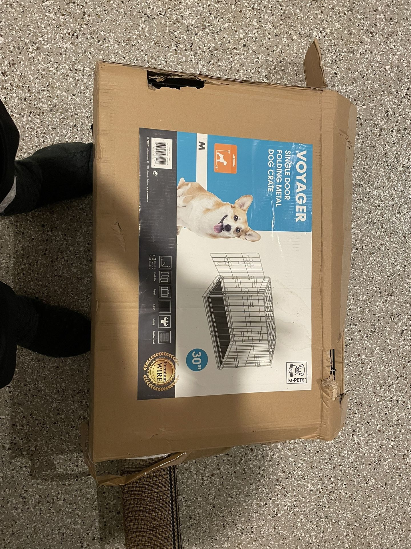 Dog Crate Medium Sz Dog New