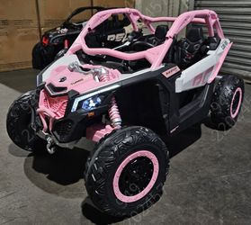 BRAND NEW! 48VOLT 4x4 Kids Can Am Ride On Utv Razor Electric Kids Car With Remote Control & 2 BATTERIES Power Wheels Powerwheels 24v 48v 24volt