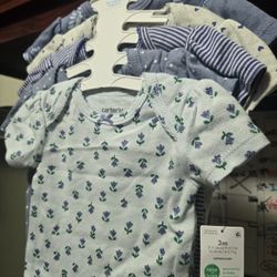 New Carters Pack Of 5 Bodysuits