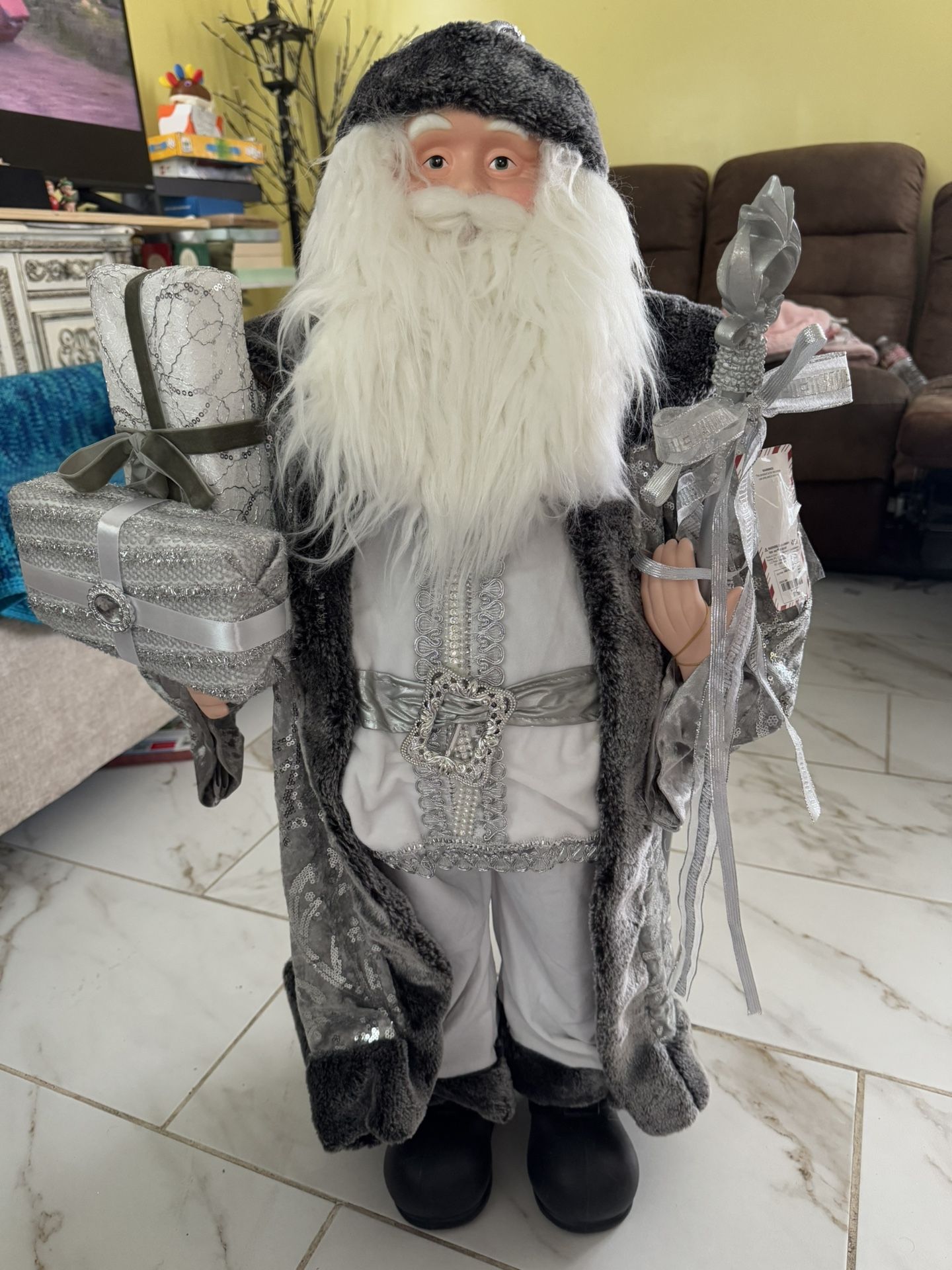 Silver Santa