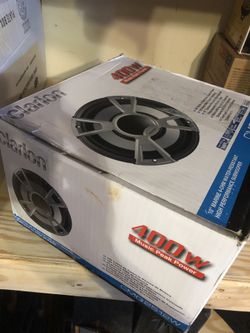 Clarion 10” marine sub 400w