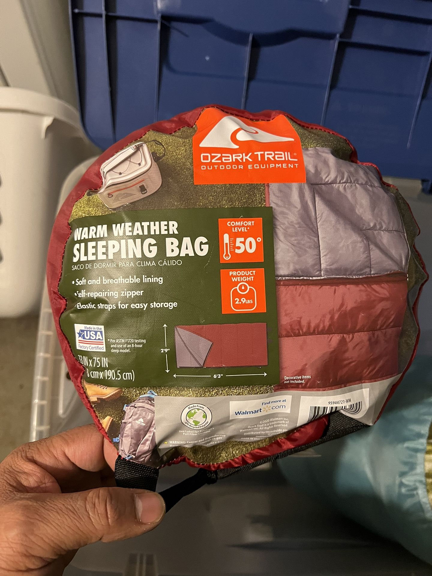 Walmart Sleeping Bag 