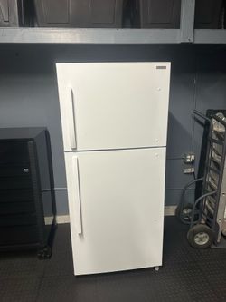 White fridge