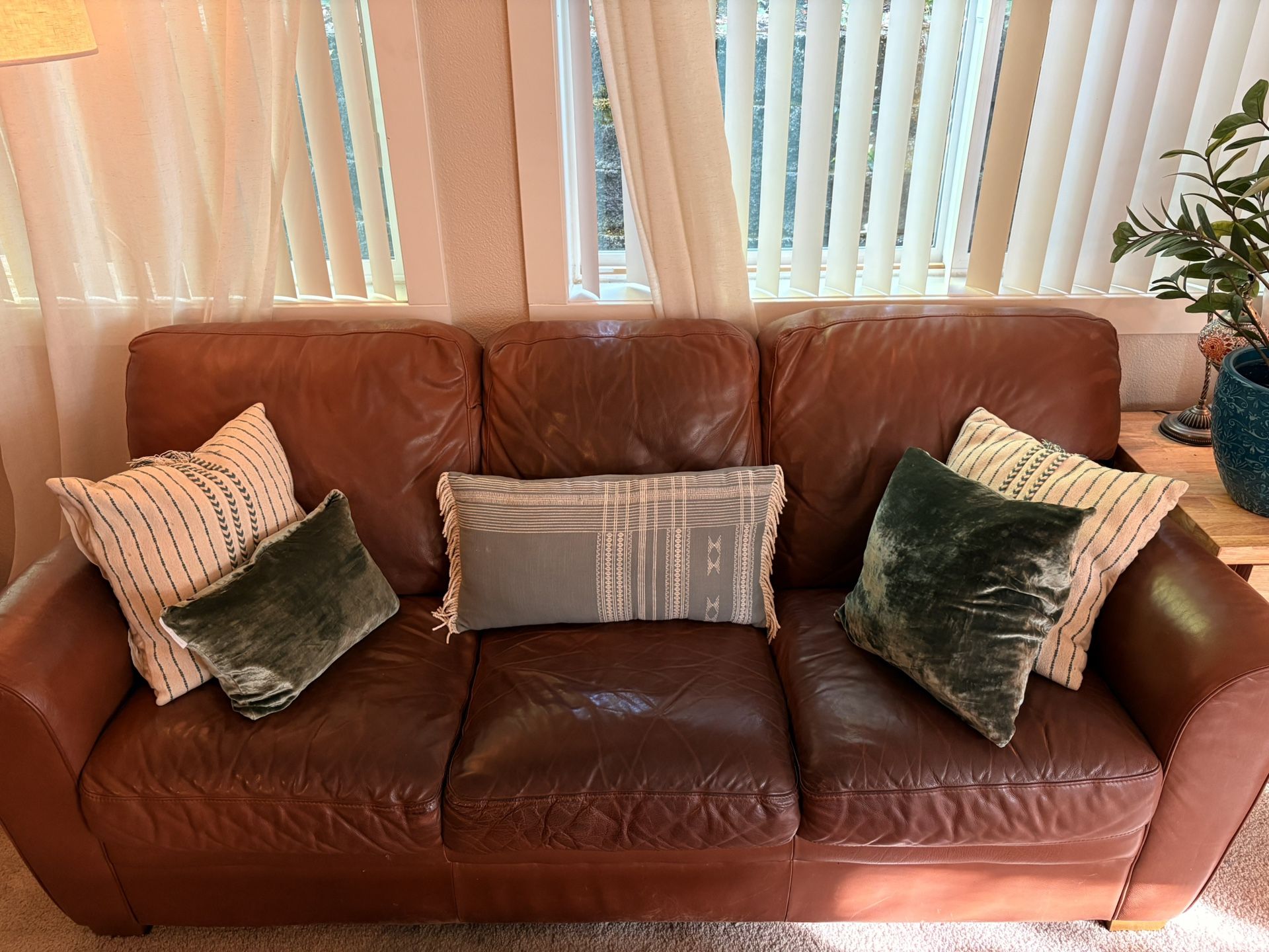 Leather Couch