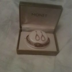 MONET Earrings And Bracelet