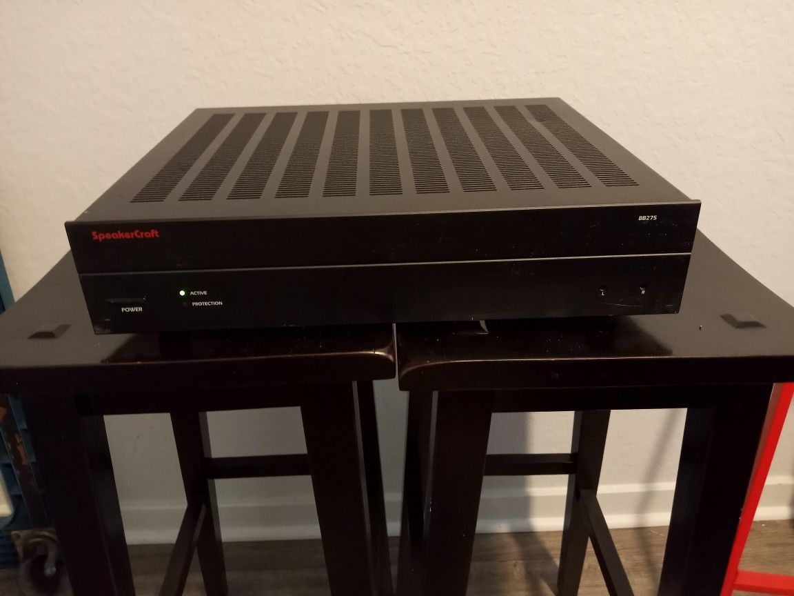 Speakercraft BB275 2 channel Amplifier 75 W Stereo Power Amp..very Good Condition