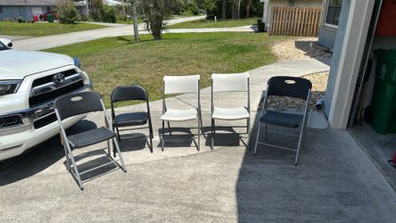 Folding chairs
