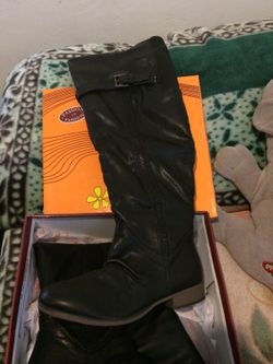 Over the knee boots for her