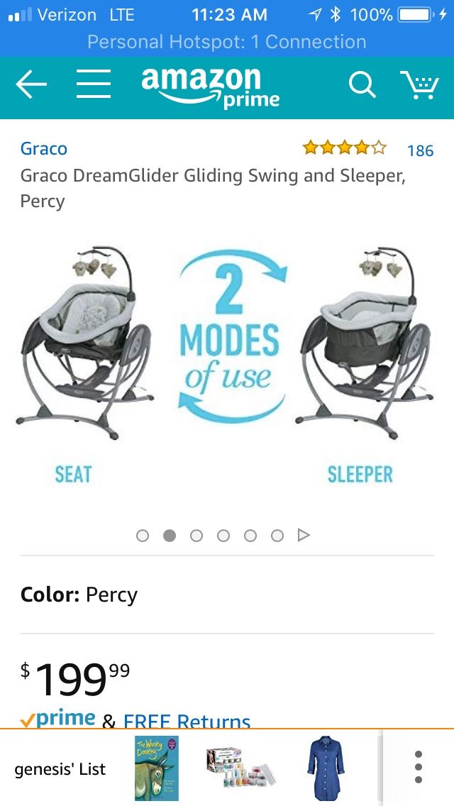 Graco dreamglider bunny 2025