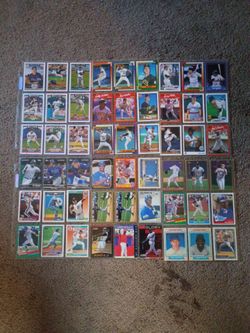 Random baseball cards