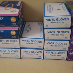 Disposable Gloves - M - L - XL  ( 17 SEALED BOXES )