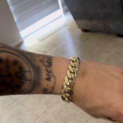Gold Plated Bracelet 14k