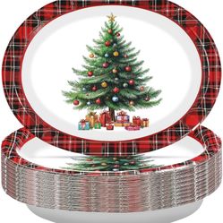 Christmas Paper Plates 