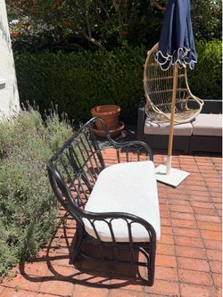 Rattan Bench