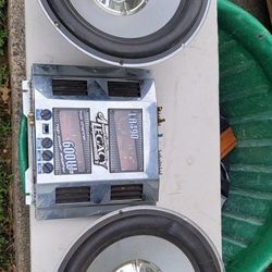 Auto Sound Amp & Speakers