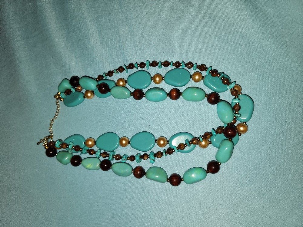 Turquoise Blue Necklace