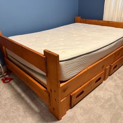 Solid wood bedroom set