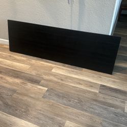 IKEA Black Wood desk Top Or Tabletop