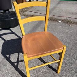 Sturdy Great Condition Wooden Kids’ Chair