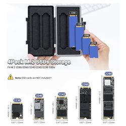 JJC M.2 Internal SSD Water Proof Case 