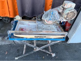 Superior Bilt wet tile saw 2HP