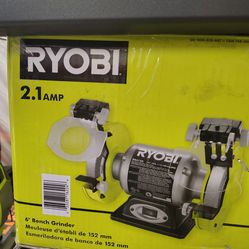 Ryobi 6 In bench bench grinder