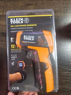 Klein tools dual laser infared thermometer