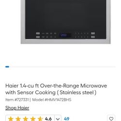 Over The Range Microwave 
