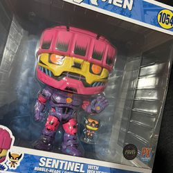 Funko Pop! Marvel X-Men Sentinel with Wolverine