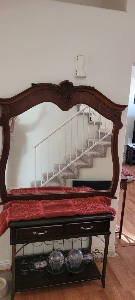 Dresser Mirror Cherrywood