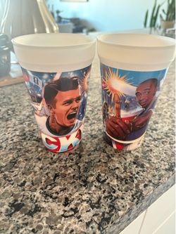 Trading Henry and Beckham McDonald’s cups