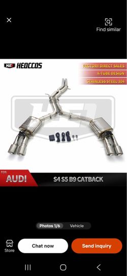 Audi S4 B8.5 Catback Exhaust System