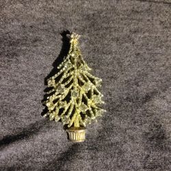 1960s Christmas Tree Brooch