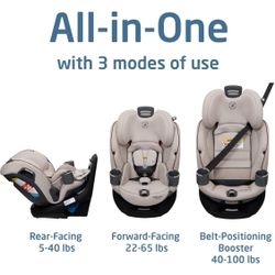 Maxi-Cosi Emme 360 Car Seat: Rotating Car Seat 360, All-in-One Convertible, Car  Seat 360 Rotation, Swivel Car Seat for Sale in Las Vegas, NV - OfferUp