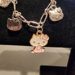 Brand New Hello Kitty Charm Bracelet