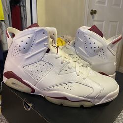 Jordan 6 Maroon 