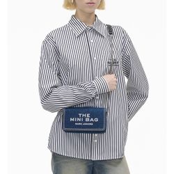 MARC JACOBS The Denim Chain Mini Bag