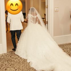 Demitrios Wedding Dress With Veil